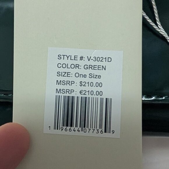 Valentino Orlandi Crossbody/Clutch *Rare Green Color* - Picture 4 of 5